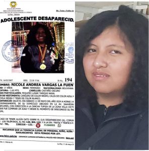 adolescente desaparecida